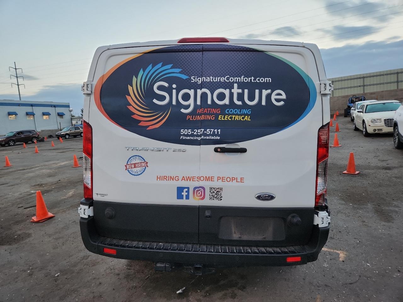 2024 Ford Transit T-250 VIN: 1FTBR1Y85RKA94084 Lot: 84000495