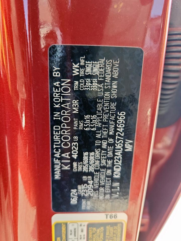 2025 Kia Soul Lx VIN: KNDJ23AU6S7246966 Lot: 84711585