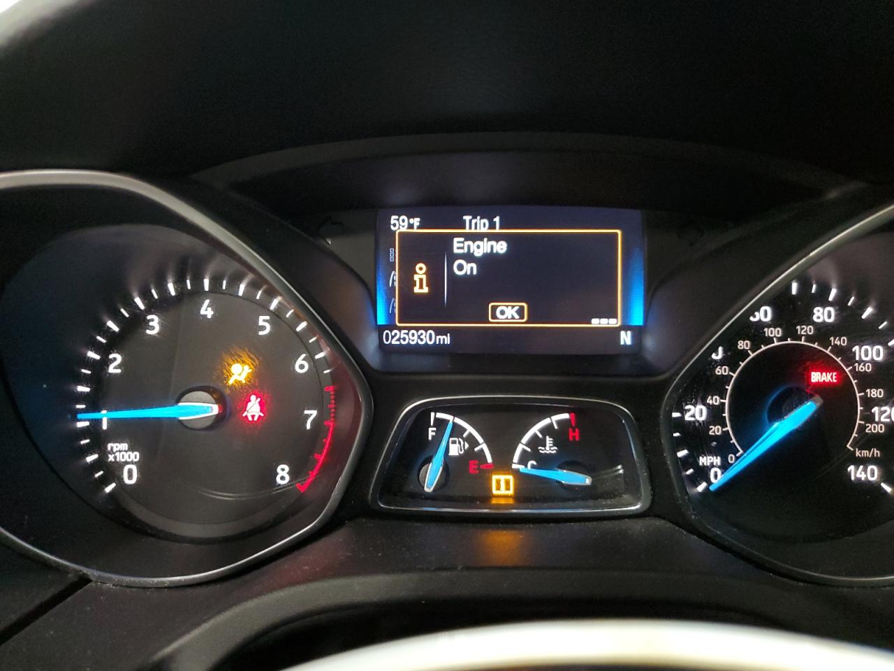 2018 Ford Focus Se VIN: 1FADP3FE9JL230353 Lot: 85586885