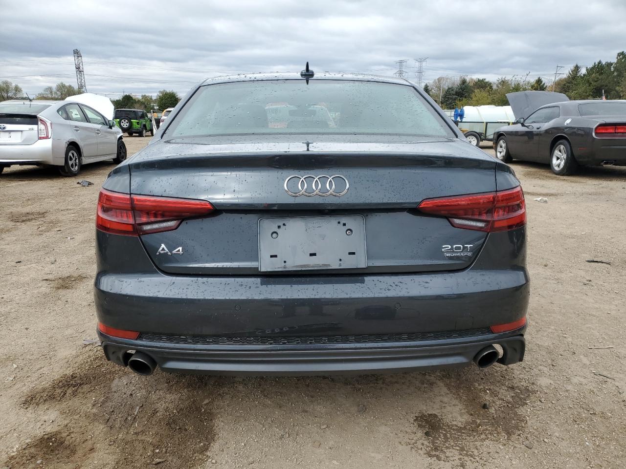 2017 Audi A4 Premium Plus VIN: WAUENAF42HN071381 Lot: 89706365