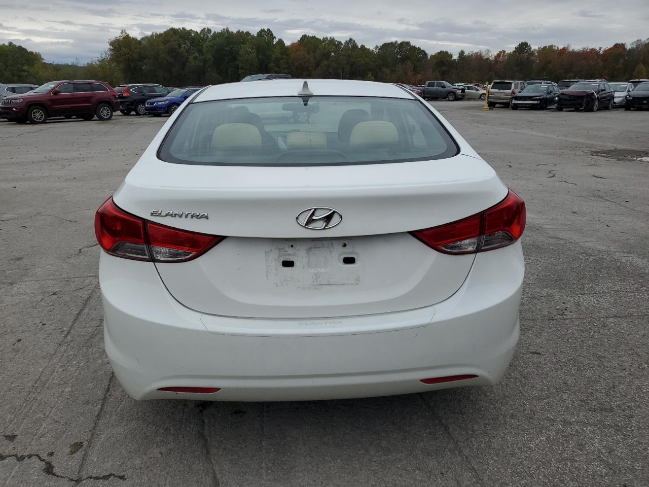 2012 Hyundai Elantra Gls VIN: 5NPDH4AE6CH099507 Lot: 87474095