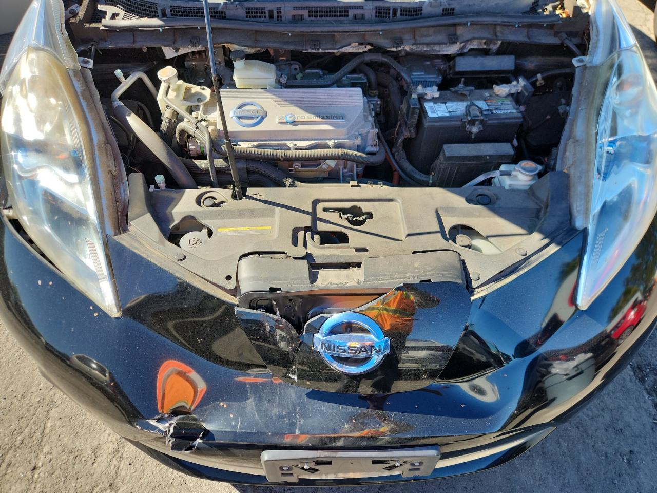 2012 Nissan Leaf Sv VIN: JN1AZ0CP8CT026855 Lot: 82239905