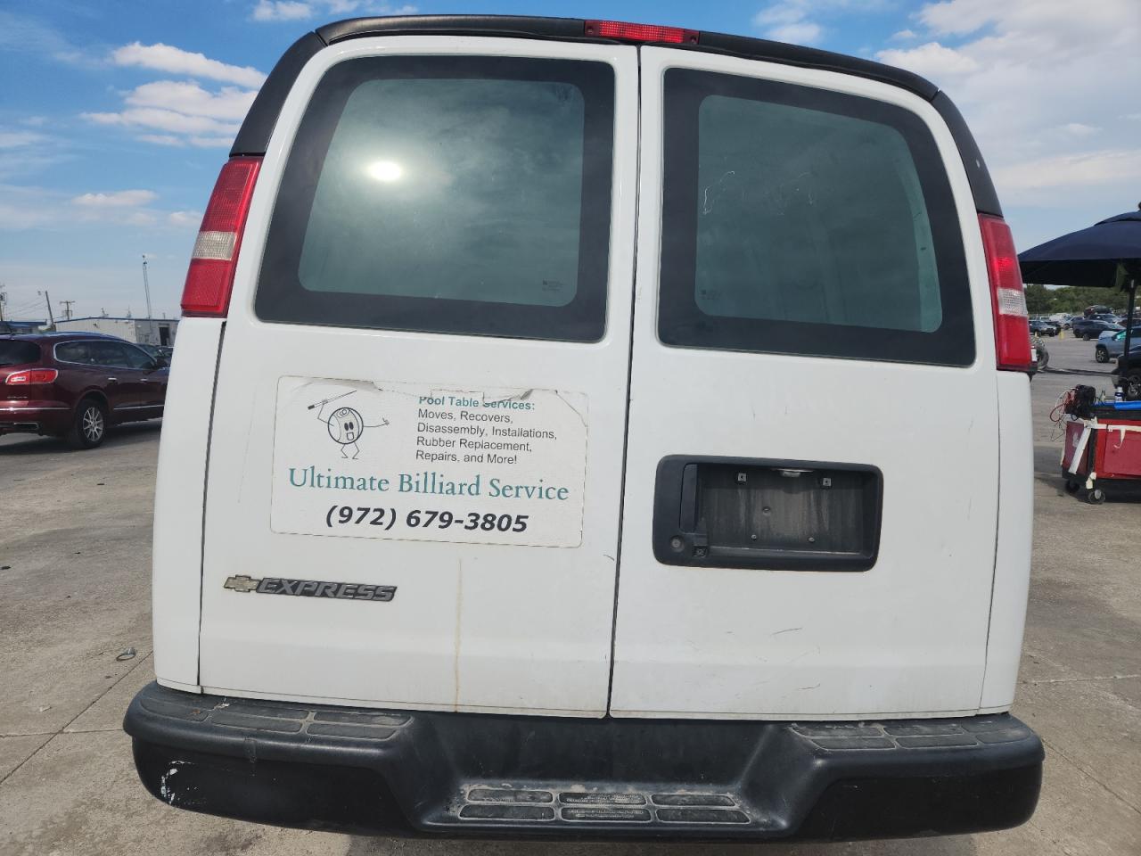 2020 Chevrolet Express G2500 VIN: 1GCWGBFP9L1136986 Lot: 82519195