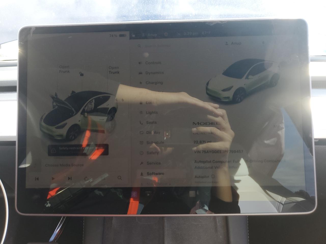 2023 Tesla Model Y VIN: 7SAYGDEE3PF799457 Lot: 82439205