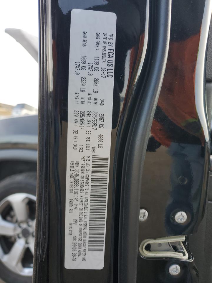 2018 Jeep Compass Latitude VIN: 3C4NJDBB9JT161105 Lot: 90521075