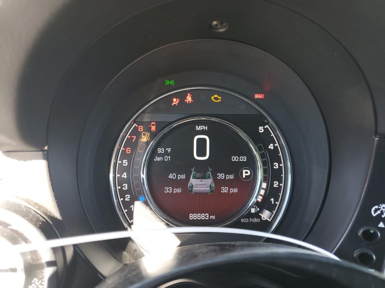 2015 Fiat 500 Abarth VIN: 3C3CFFJH0FT500727 Lot: 85373725