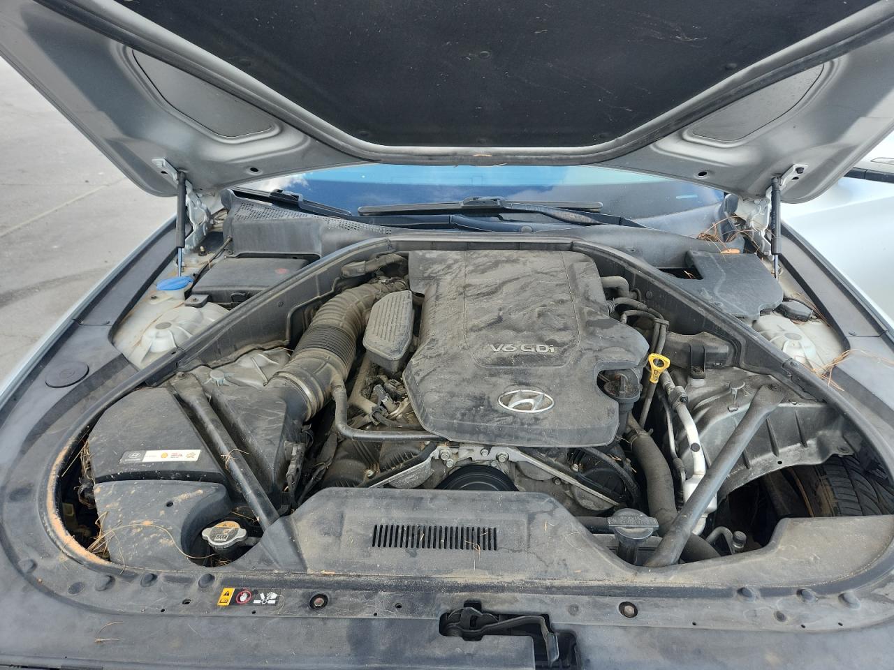 2016 Hyundai Genesis 3.8L VIN: KMHGN4JE2GU117823 Lot: 85902915