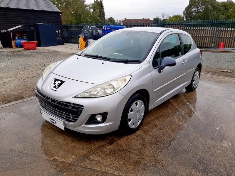 2011 PEUGEOT 207 1.4 ACTIVE 3DR for sale at Copart COLCHESTER