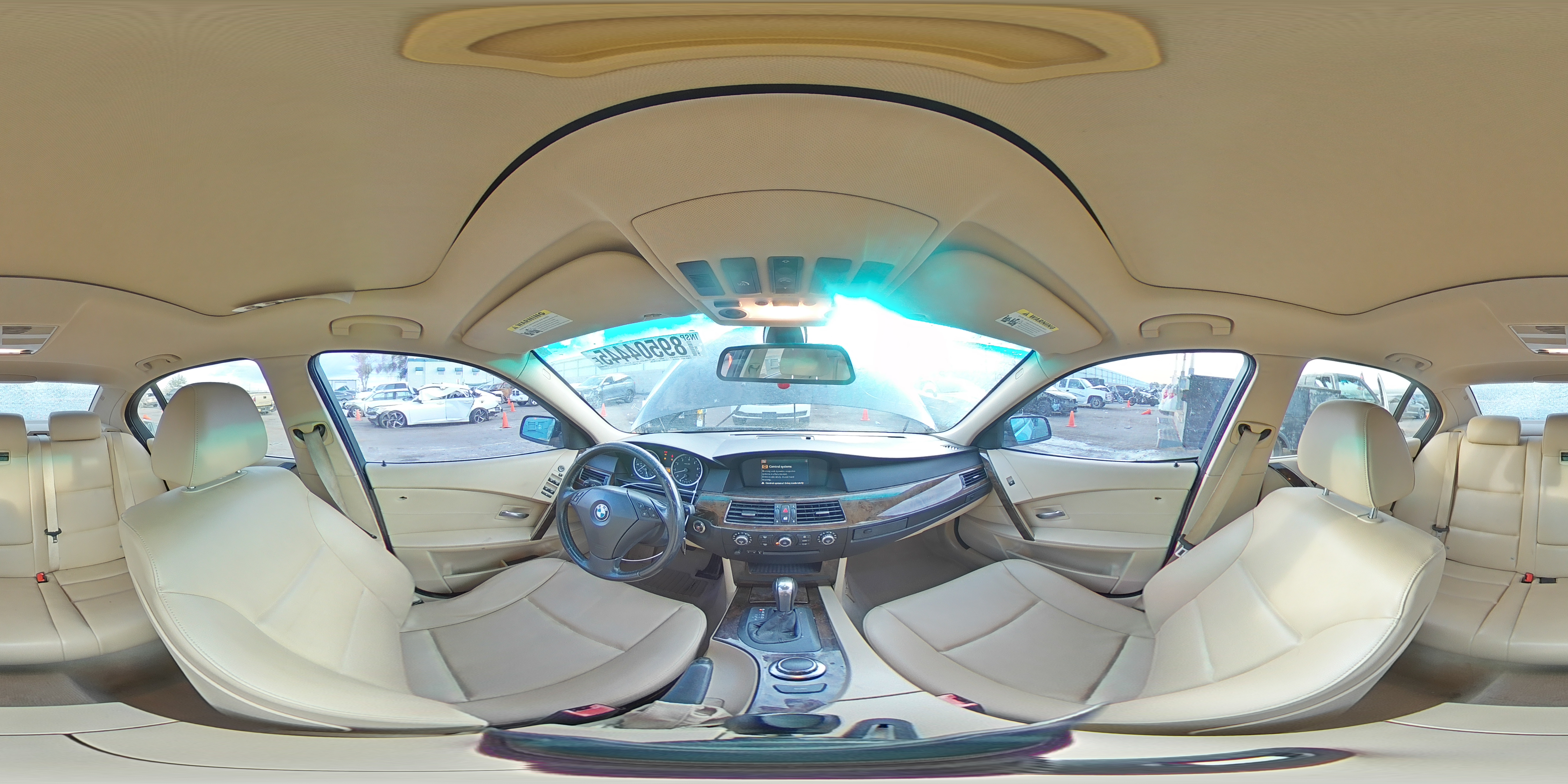 2007 BMW 525 I VIN: WBANE53587CK91882 Lot: 89504445