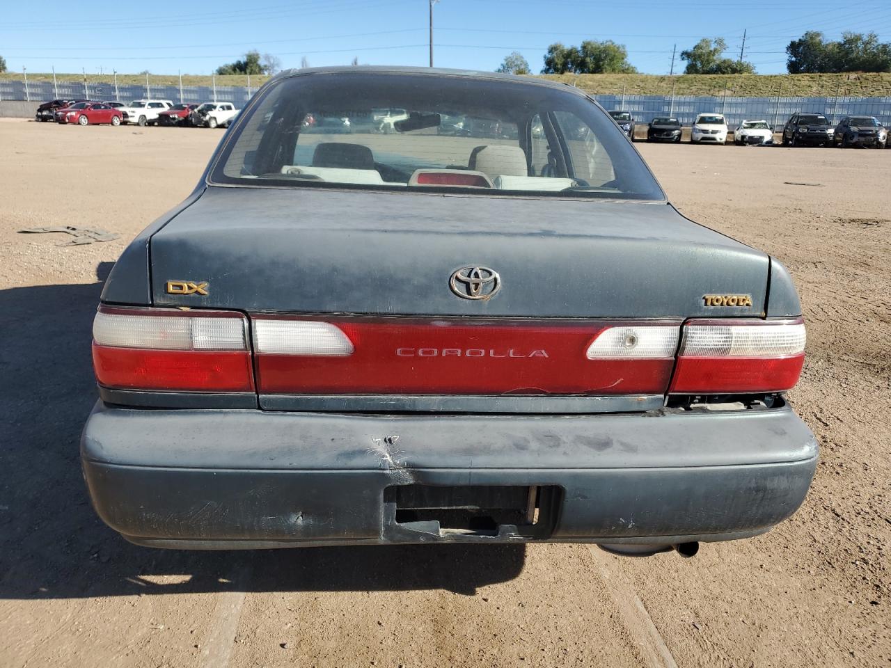 1996 Toyota Corolla Dx VIN: 1NXBB02E8TZ393640 Lot: 85183485