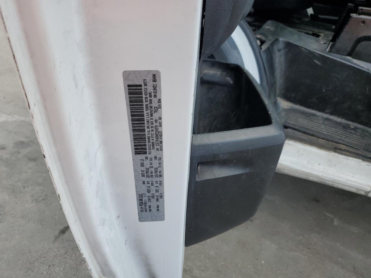 2017 Ram Promaster 1500 1500 Standard VIN: 3C6TRVAG0HE524979 Lot: 85333415