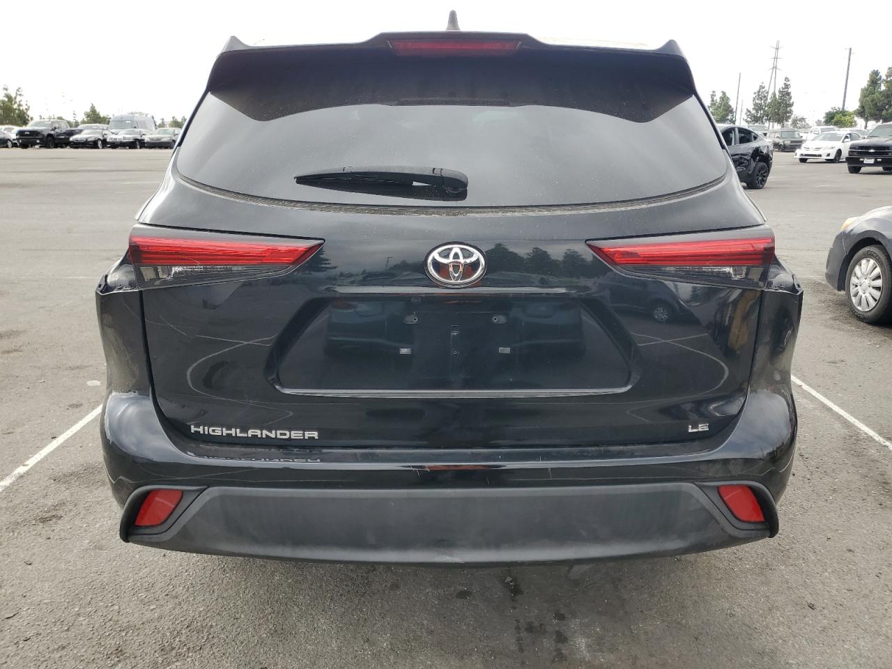 2022 Toyota Highlander L VIN: 5TDZZRAH2NS125527 Lot: 86167905