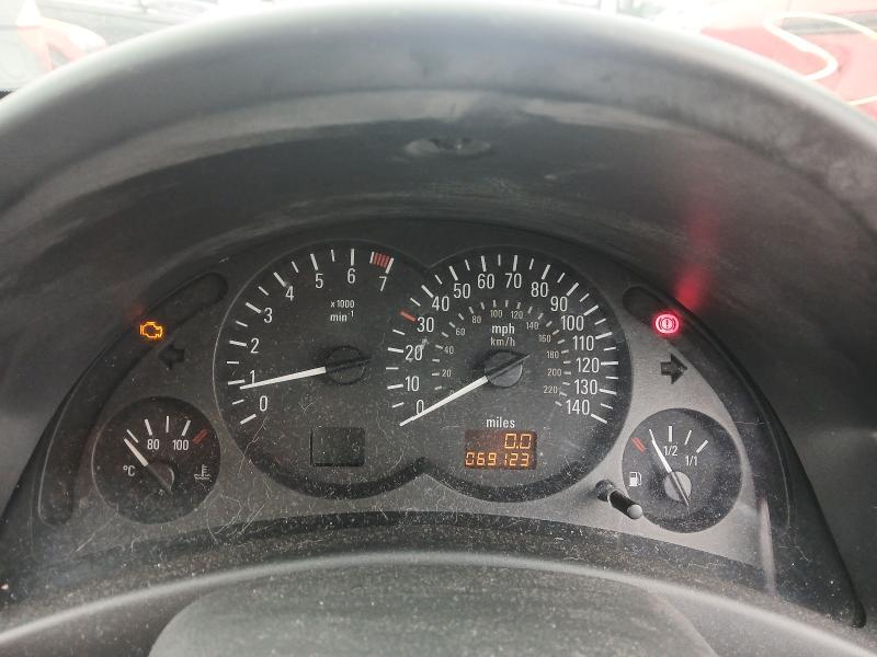 2002 VAUXHALL CORSA ELEGANCE 16V SEMI-A 