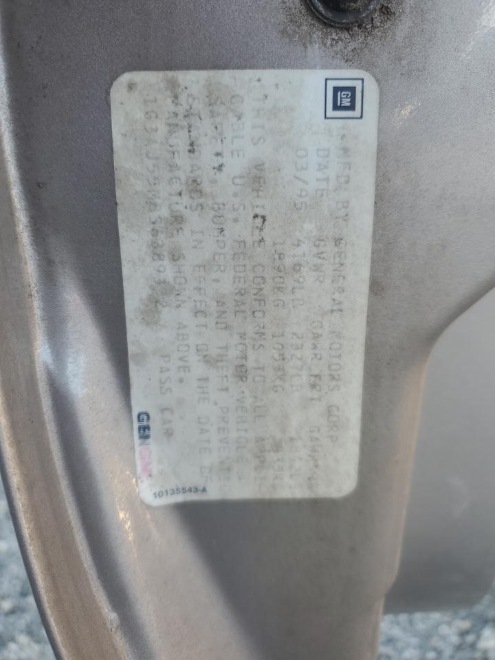 1995 Oldsmobile Ciera Sl VIN: 1G3AJ55M8S6389352 Lot: 84879925