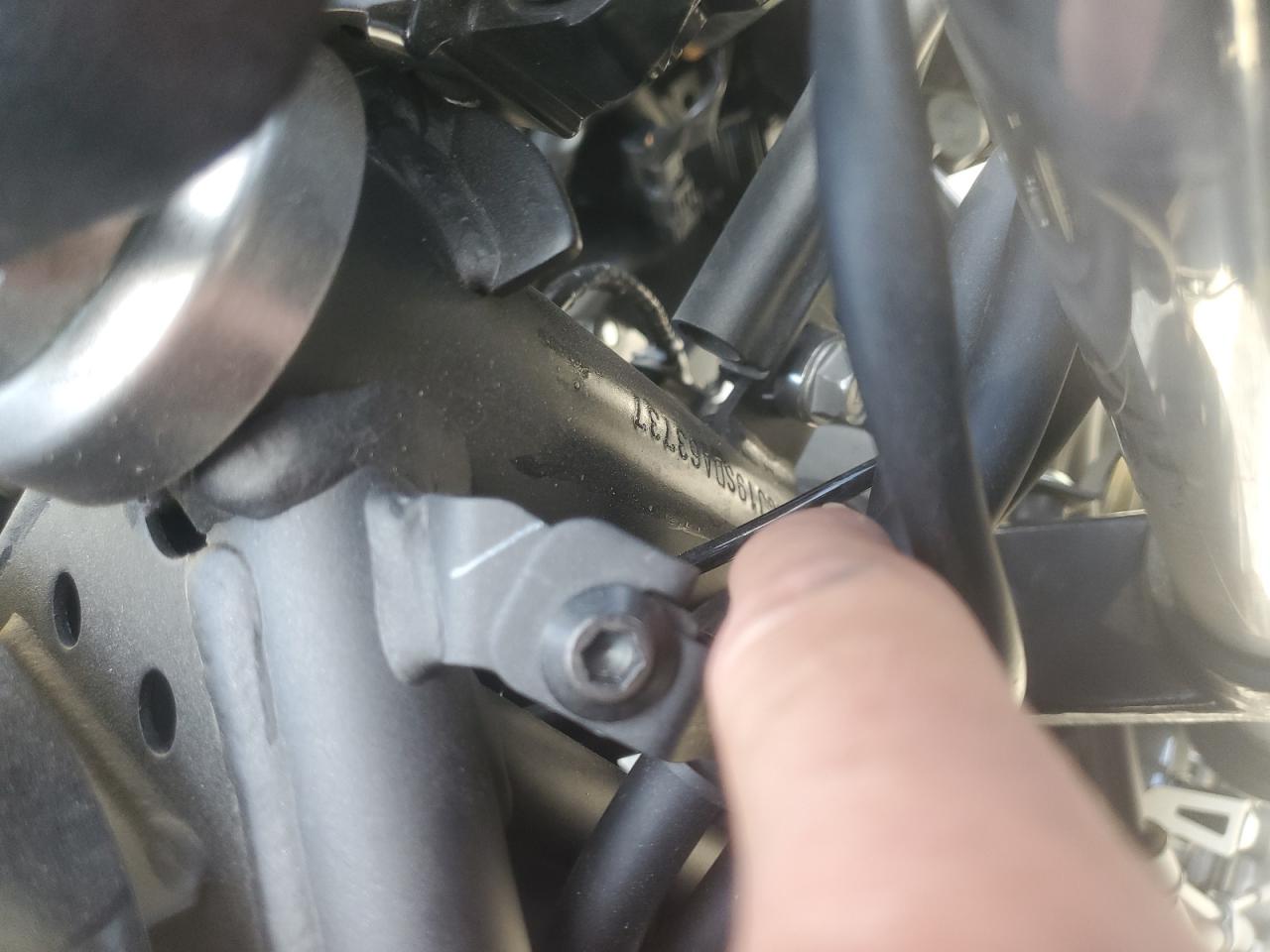 2025 Kawasaki Ex500 A VIN: ML5EXGJ19SDA63737 Lot: 85274255