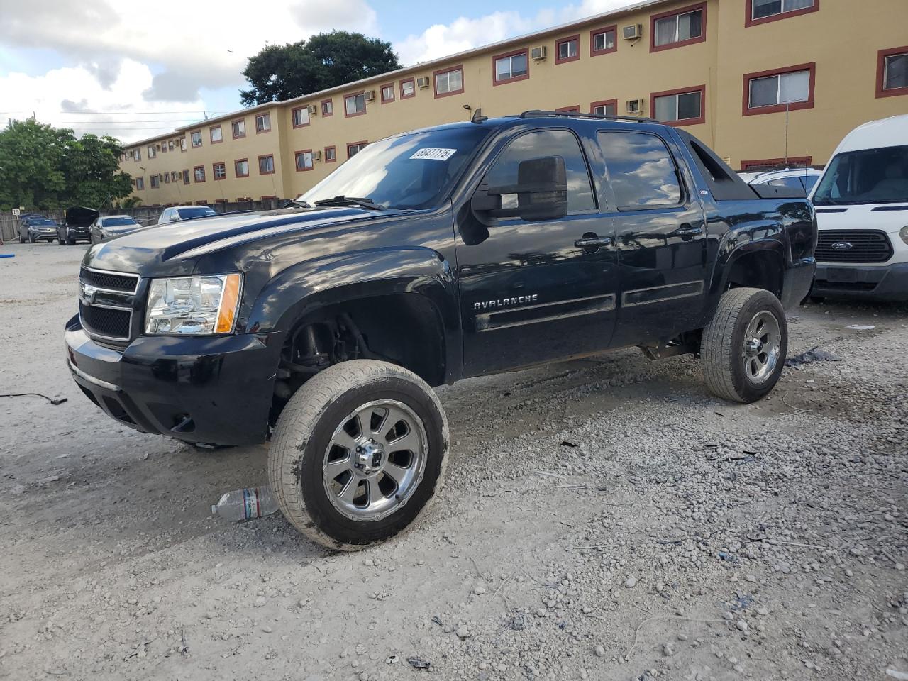 2012 Chevrolet Avalanche Lt black pickup flexible 3GNTKFE71CG143305 photo #1