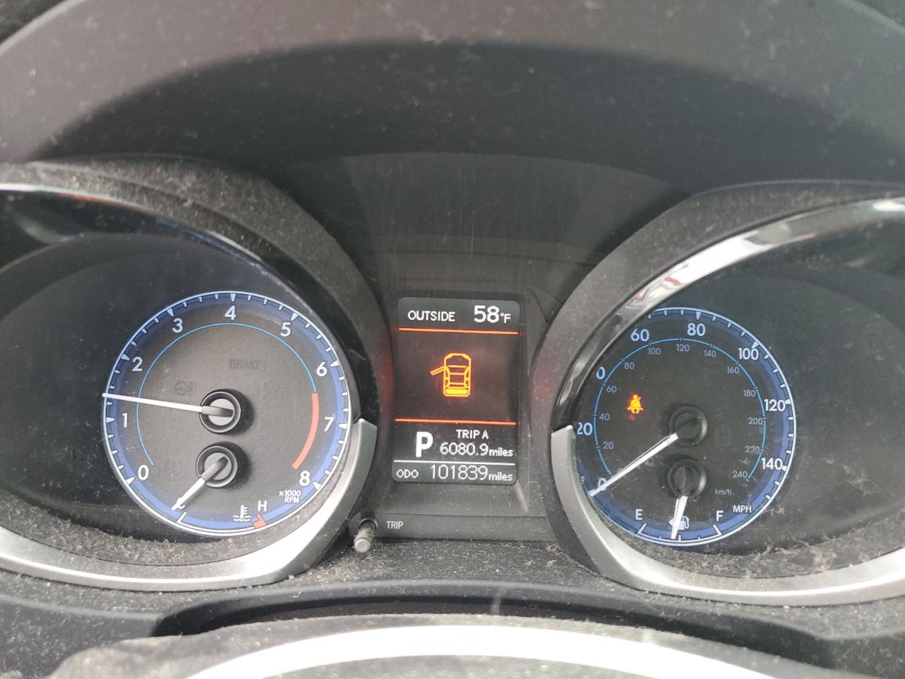 2016 Toyota Corolla L VIN: 2T1BURHE5GC506845 Lot: 90092045