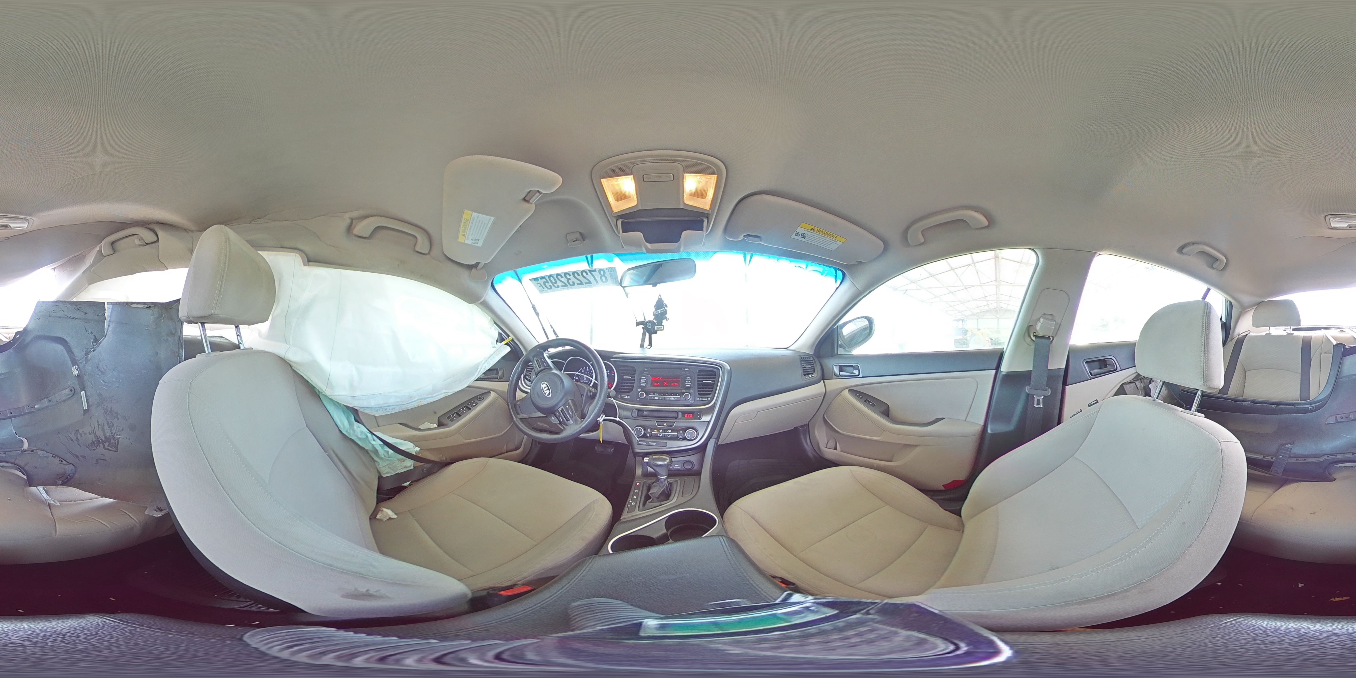 2015 Kia Optima VIN: KNAGM4A70F5593664 Lot: 87223295