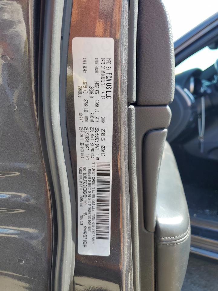 2017 Jeep Grand Cherokee Laredo VIN: 1C4RJFAG5HC882098 Lot: 84766565