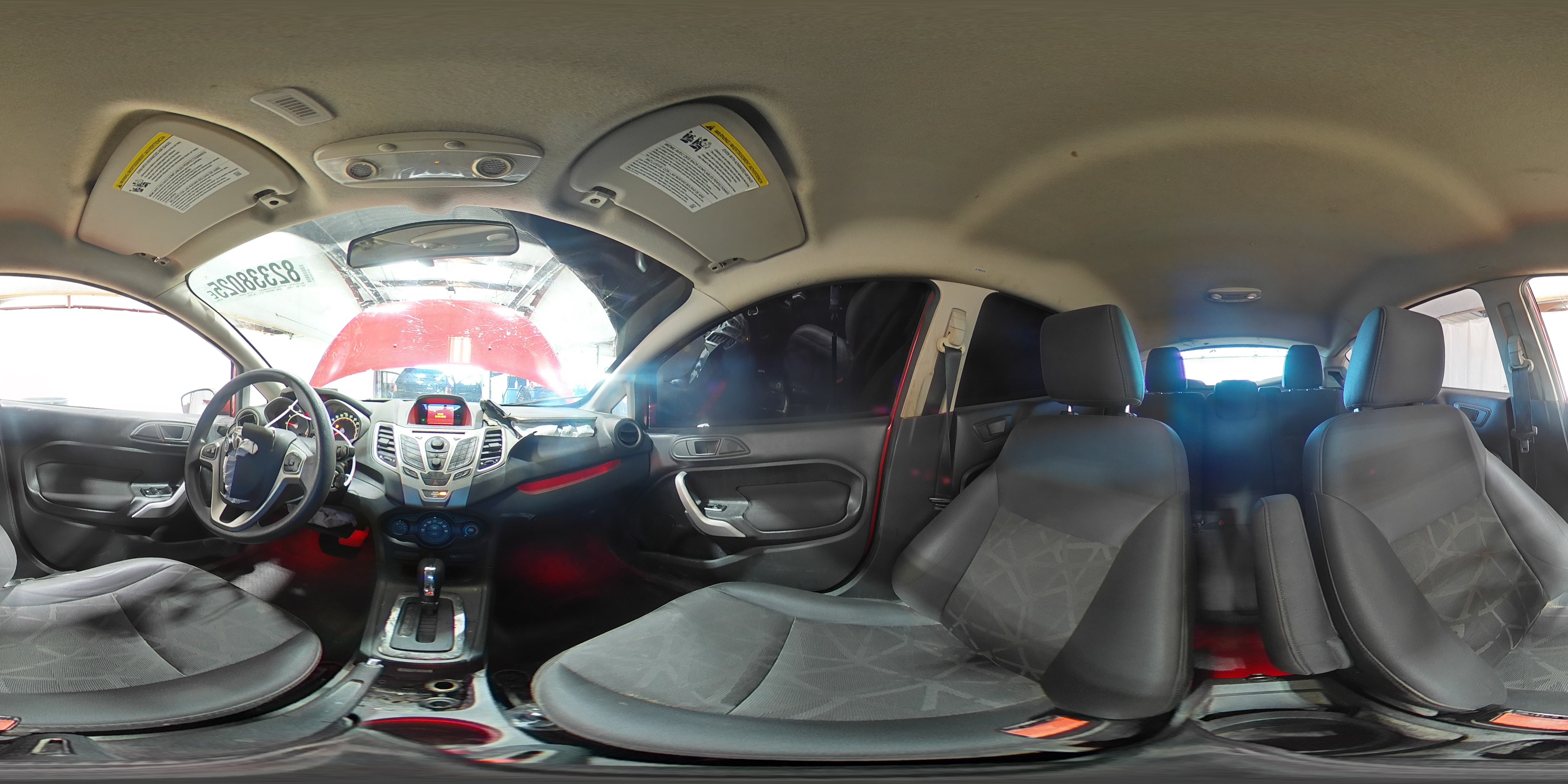 2012 Ford Fiesta Se VIN: 3FADP4EJ9CM195951 Lot: 82338025