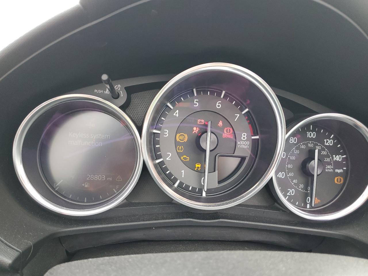 2019 Mazda Mx-5 Miata Club VIN: JM1NDAL70K0309852 Lot: 84058515