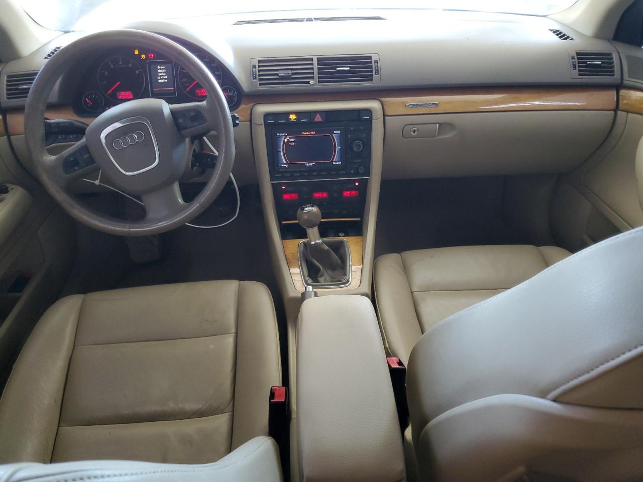 2007 Audi A4 3.2 Quattro VIN: WAUDH78E87A052660 Lot: 84833995