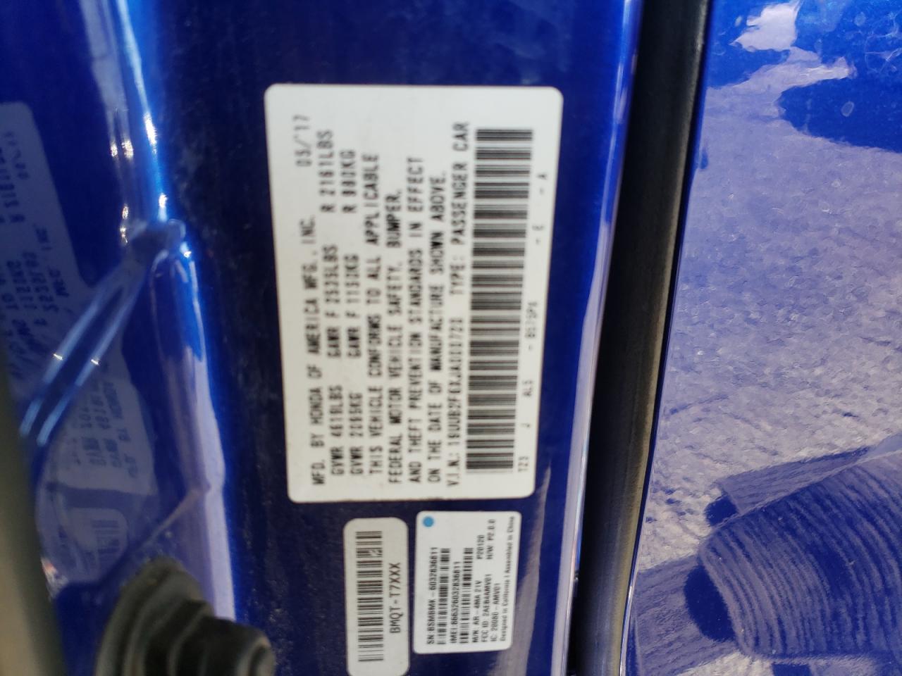 2018 Acura Tlx Tech+A VIN: 19UUB2F6XJA000720 Lot: 82229905