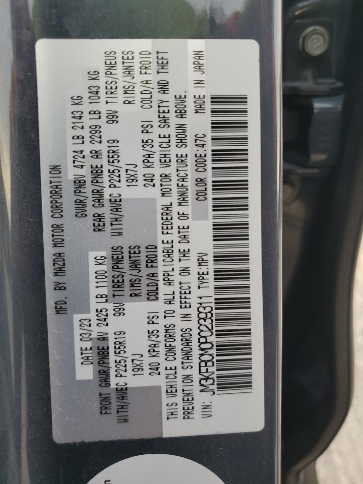 2023 Mazda Cx-5 Preferred VIN: JM3KFBCM0P0239311 Lot: 85943845