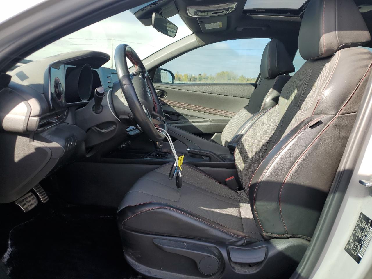 2021 Hyundai Elantra N Line VIN: KMHLR4AF3MU133178 Lot: 86449595