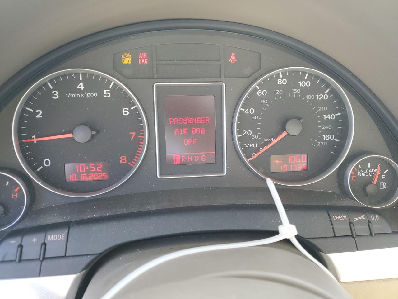 2007 Audi A4 2.0T Quattro VIN: WAUDF78E27A177739 Lot: 82492625