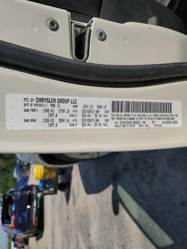 2013 Dodge Journey Crew VIN: 3C4PDDDG4DT669222 Lot: 86301845