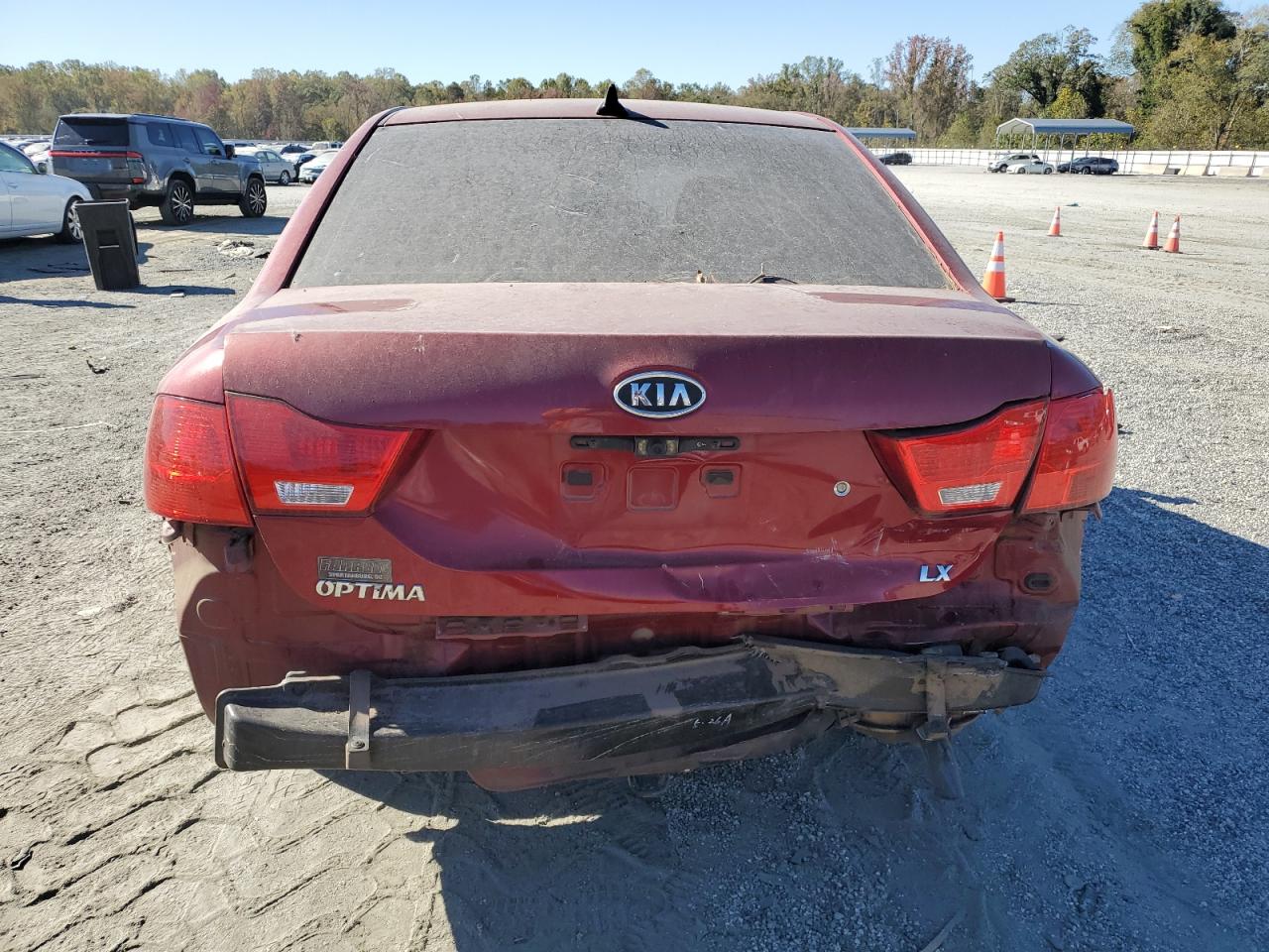 2009 Kia Optima Lx VIN: KNAGE228195367016 Lot: 89496575