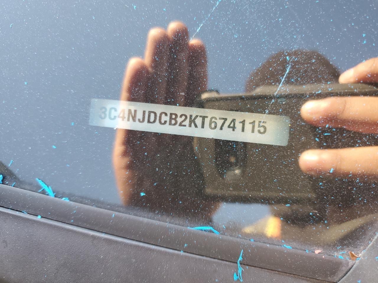 2019 Jeep Compass Limited VIN: 3C4NJDCB2KT674115 Lot: 86208065