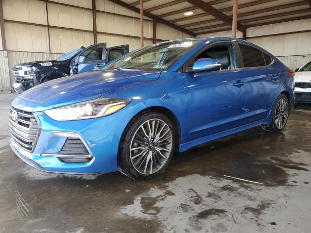  HYUNDAI ELANTRA 2018 Синий
