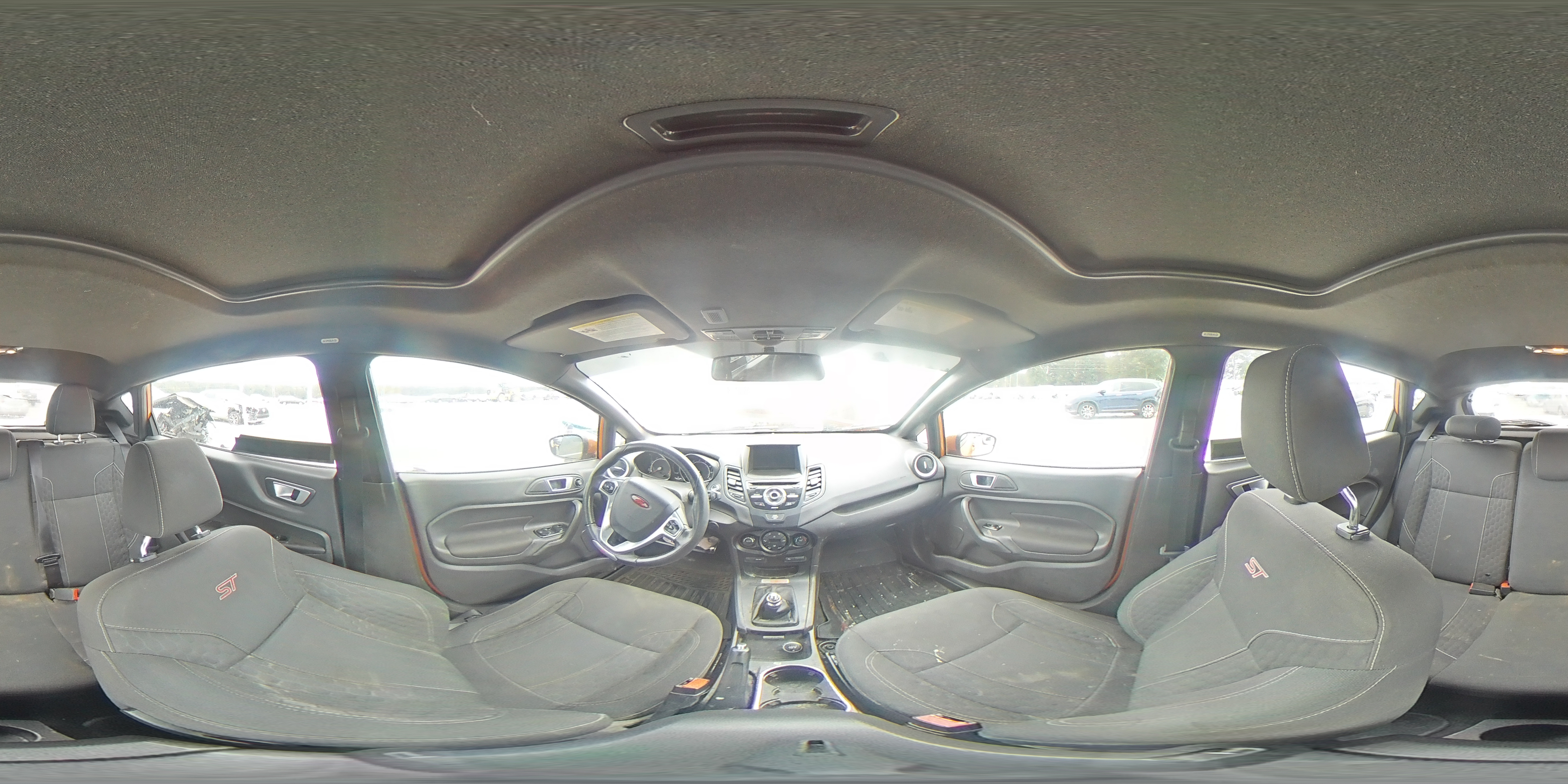 2019 Ford Fiesta St VIN: 3FADP4GX5KM129476 Lot: 82303805