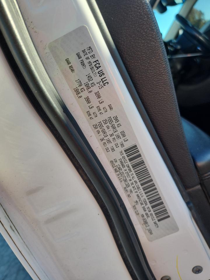 2015 Dodge Durango Limited VIN: 1C4RDJDG1FC801326 Lot: 90677985