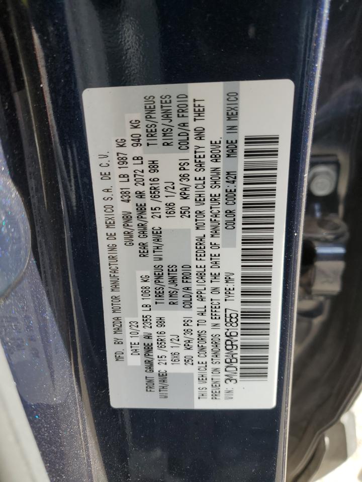 2024 Mazda Cx-30 VIN: 3MVDMBAM9RM618557 Lot: 86817165