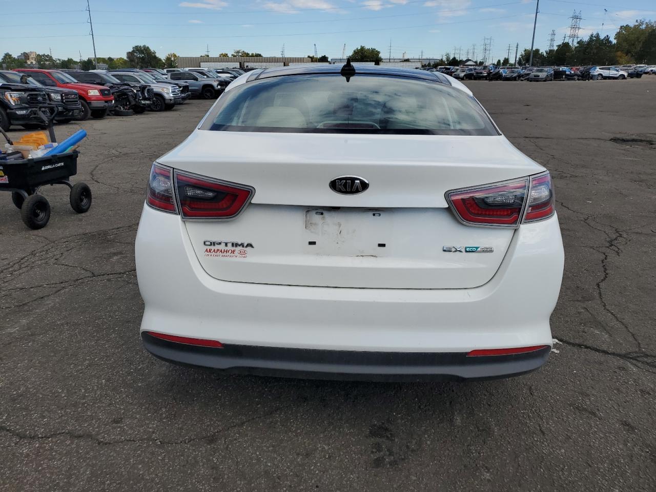 2014 Kia Optima Hybrid VIN: KNAGN4AD1E5068212 Lot: 82415065