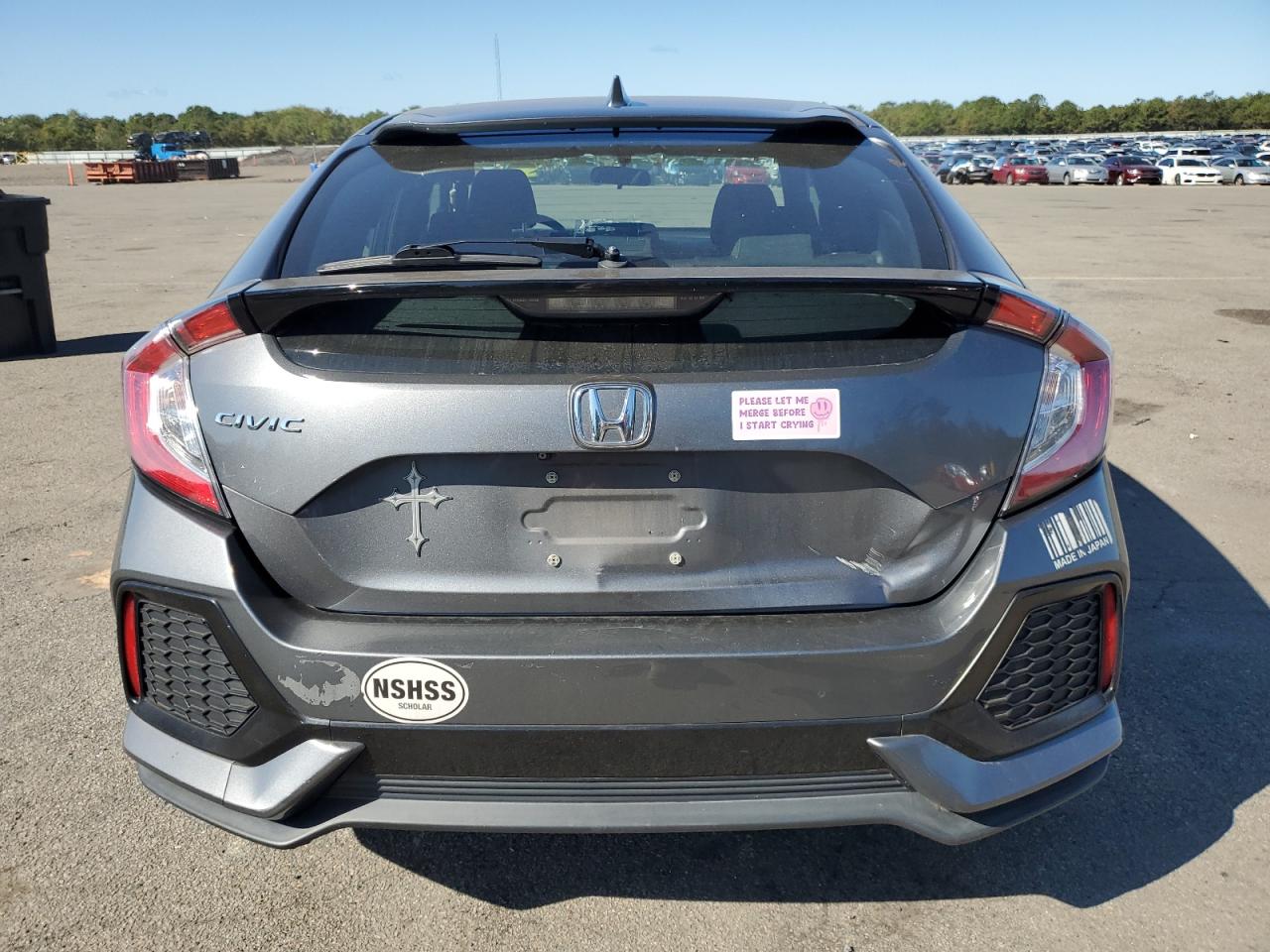 2018 Honda Civic Ex VIN: SHHFK7H55JU416107 Lot: 81826455