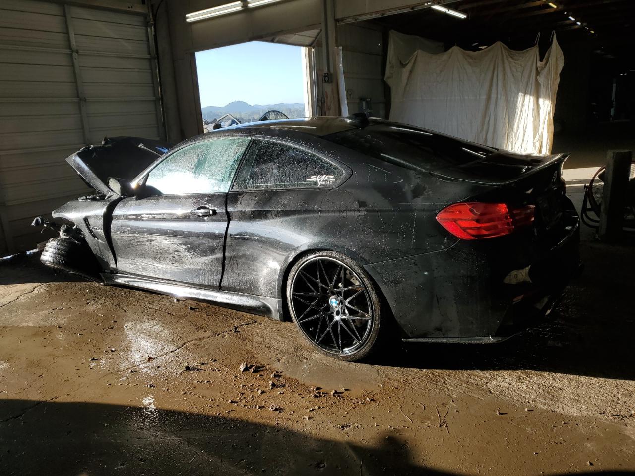 2015 BMW M4 black null gas WBS3R9C56FF708654 photo #3