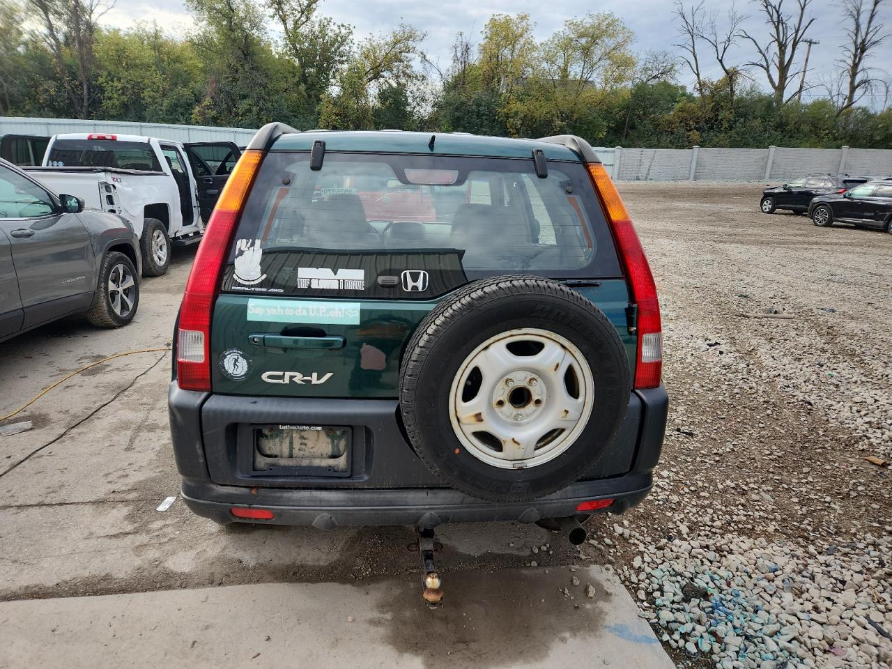 2002 Honda Cr-V Lx VIN: JHLRD78422C070423 Lot: 85763795