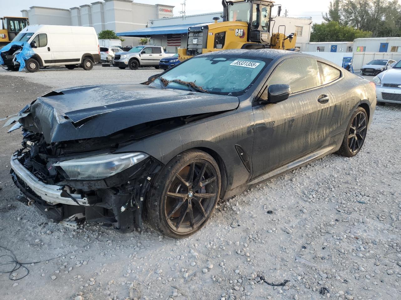 BMW M8 2019. Lot# 85331355. VIN WBABC4C57KBU96353. Photo 1