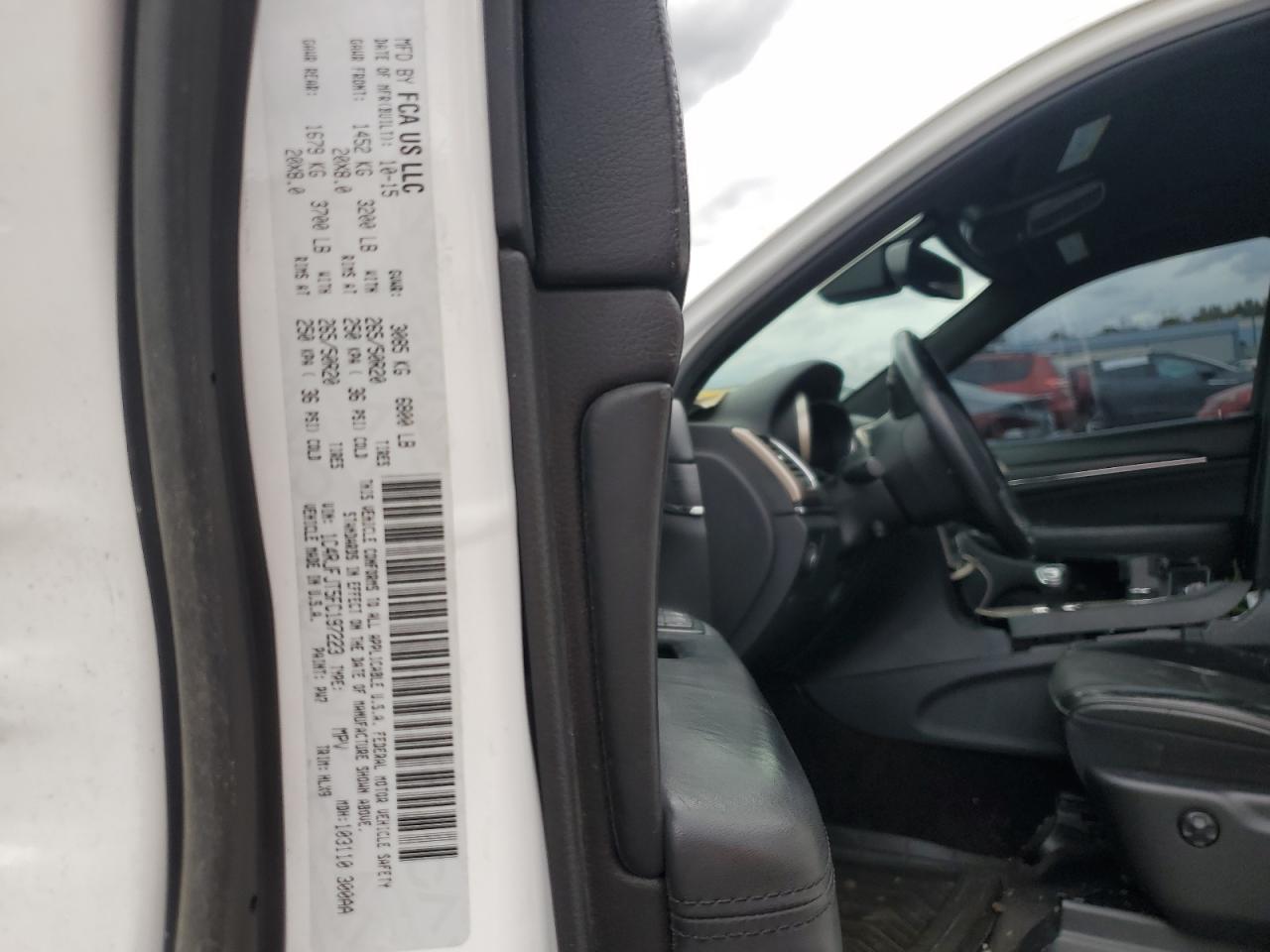 2015 Jeep Grand Cherokee Summit VIN: 1C4RJFJT5FC197223 Lot: 81948205