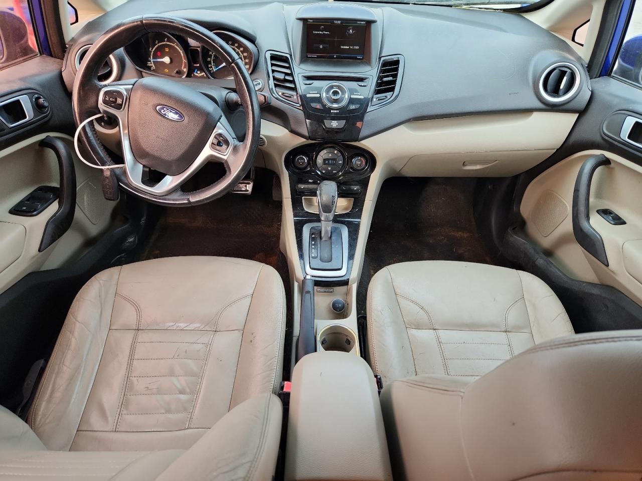 2014 Ford Fiesta Titanium VIN: 3FADP4FJ7EM125818 Lot: 82490415