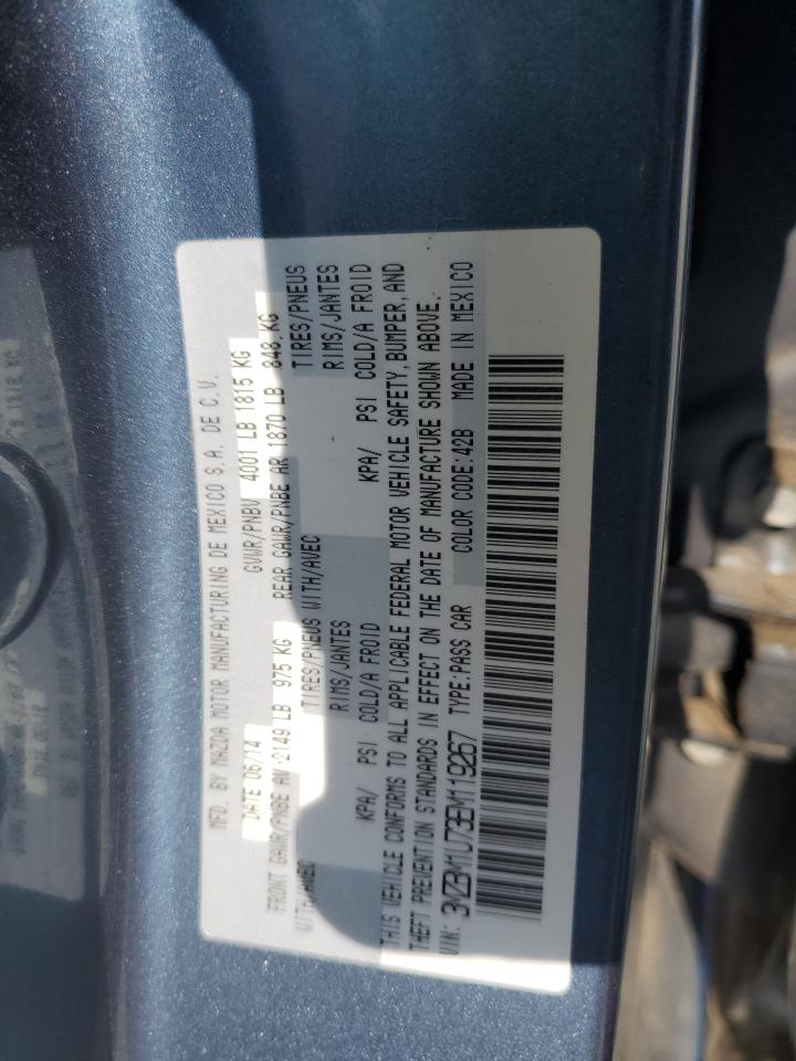 2014 Mazda 3 Sport VIN: 3MZBM1U73EM119267 Lot: 82368945