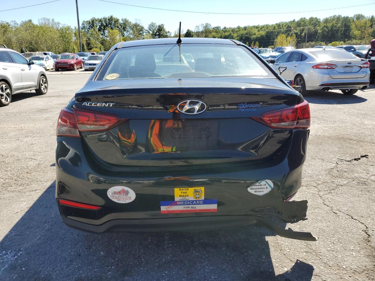 2018 Hyundai Accent Se VIN: 3KPC24A37JE014588 Lot: 82370905