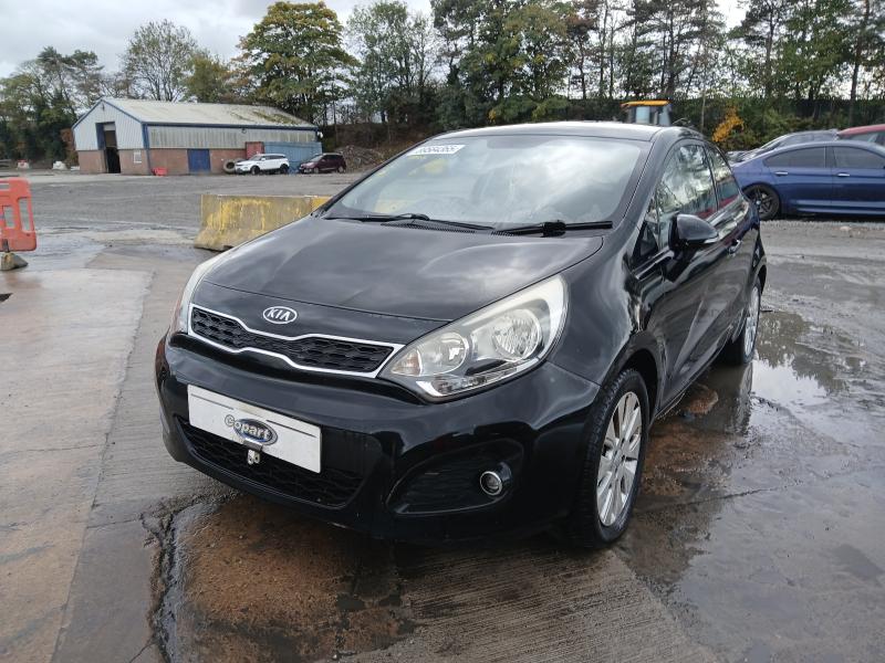 2013 KIA RIO 1.4 2 3DR for sale at Copart WOLVERHAMPTON