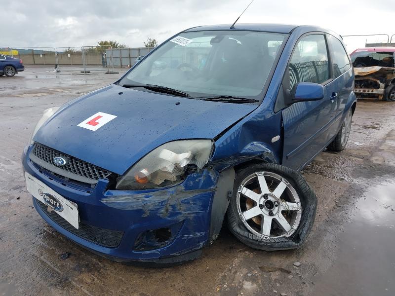 2008 FORD FIESTA 1.25 ZETEC BLUE 3DR for sale at Copart YORK