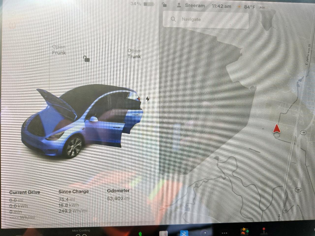 2021 Tesla Model Y VIN: 5YJYGDEE5MF255969 Lot: 84272915