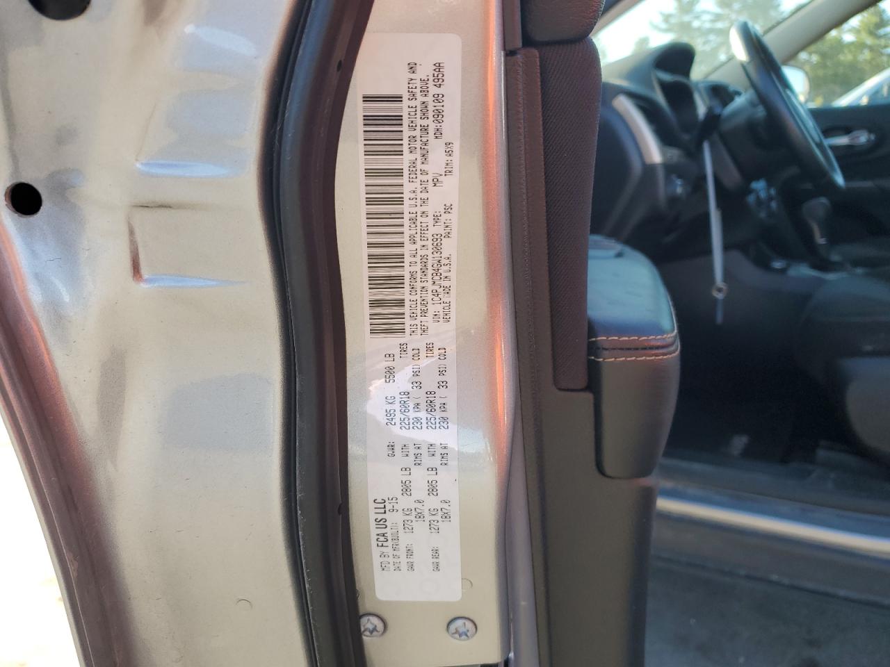 2016 Jeep Cherokee Latitude VIN: 1C4PJMCB4GW130693 Lot: 84252085
